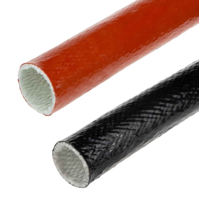 Pyrojacket Thermo Glass Fibre Firesleeve Silicone Coated Glass Red Oxide